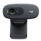 Webcam Logitech C270 HD (720p, 30 fps, Negro)