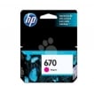 cartucho tinta original Magenta HP 670