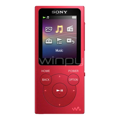 Reproductor MP4 Sony 4GB rojo