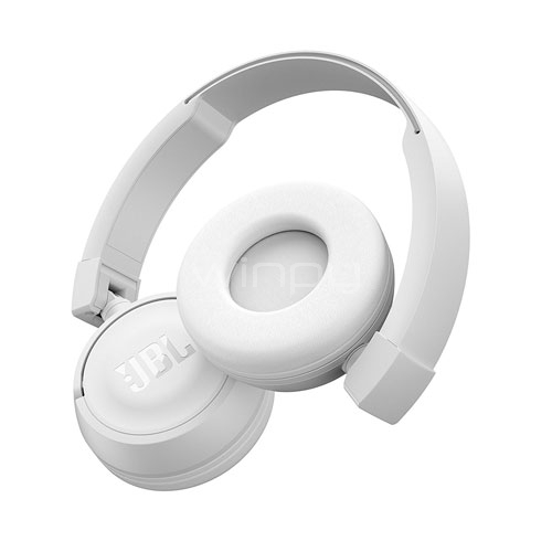 Auriculares supraaurales inalámbricos JBL T450BT, Blanco