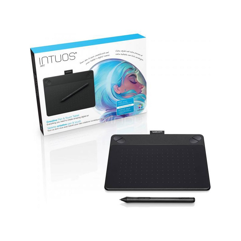 Tableta Digitalizadora Wacom Intuos Art Creative Pen & Touch Small