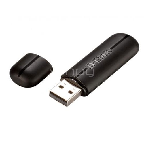 Adaptador Inalámbrico, USB D-Link DWA-123 N 150