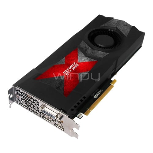 PNY NVIDIA GeForce GTX 1080 - 8GB GDDR5 (VCGGTX10808PB)