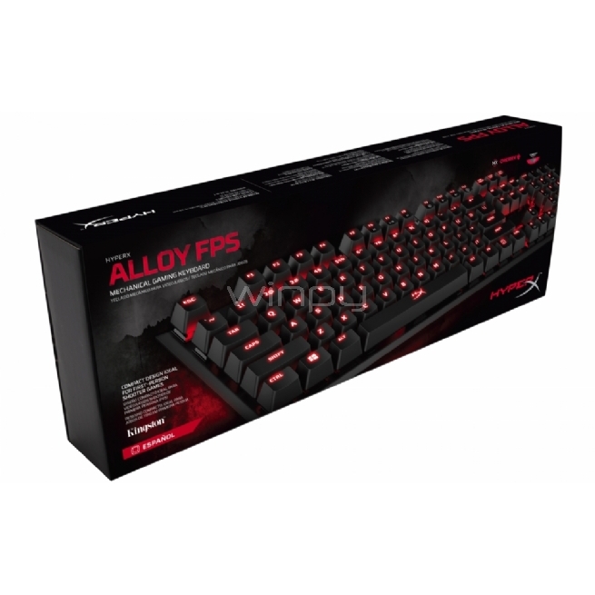 Teclado Mecánico Hyperx Alloy FPS - HX-KB1RD1-LA/A4 - Winpy.cl