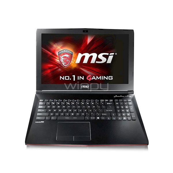 MSI Gaming GL62 7QF GeForce® i7-7700HQ | 9S7-16J562-1826