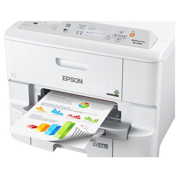 Impresora Epson WorkForce Pro  WF-6090DW Chorro de tinta