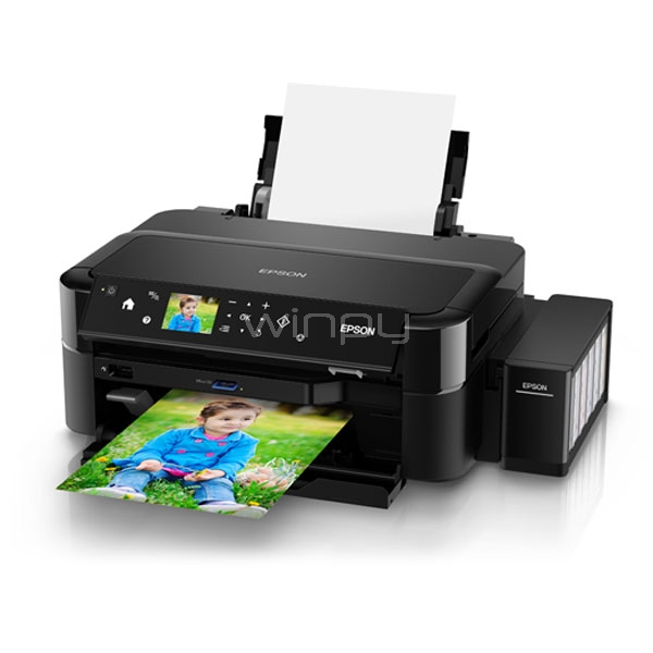 Impresora fotográfica Epson EcoTank L810 (Tinta Color, Hasta 5760x1440dpi)  - Winpy.cl