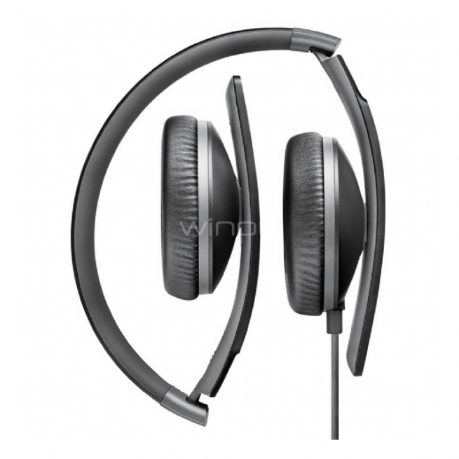 Audífonos On-Ear Sennheiser HD 2,30i (micrófono, smart remote, Negro)
