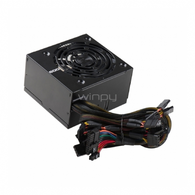Fuente de Poder EVGA de 600W (ATX, Certificada 80+ White)