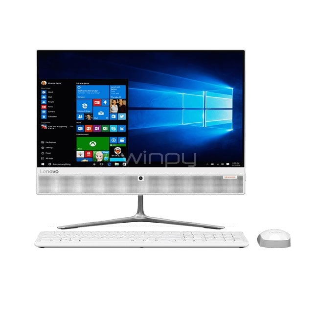 All in One Lenovo IdeaCentre 510 con pantalla de 22 pulgadas (AMD
