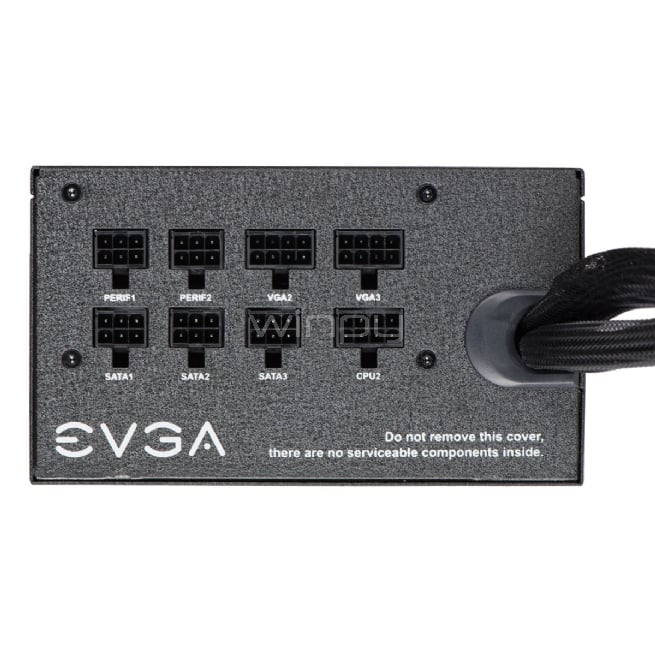 Fuente de poder EVGA 750 BQ Certificada 80+ Bronze (750Watts, Semi-Modular, ATX)