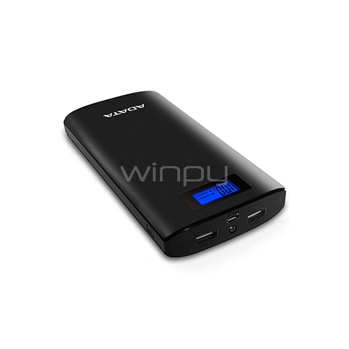 Powerbank AData AP 20000mAh - 2 Usb - Black (P20000D)