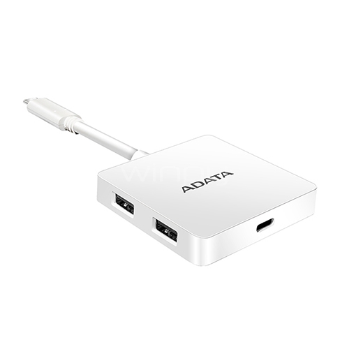 Adaptador Multiple AData 4 en 1 (USB-C a HDMI, USB 3.1, USB-C)