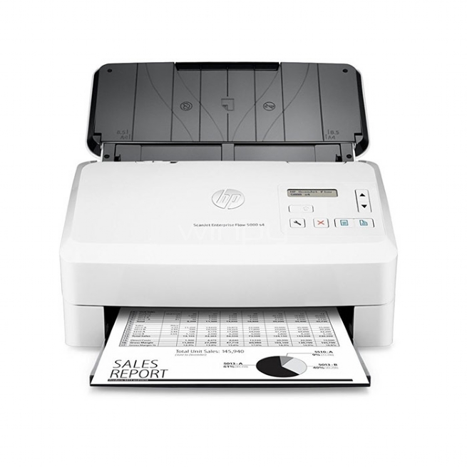 Escáner HP ScanJet Enterprise Flow 5000 s4 con alimentador de hojas