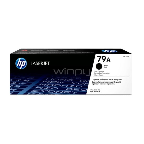 Toner HP  79A (CF279A) para LaserJet Pro M12a/w M26a/nw