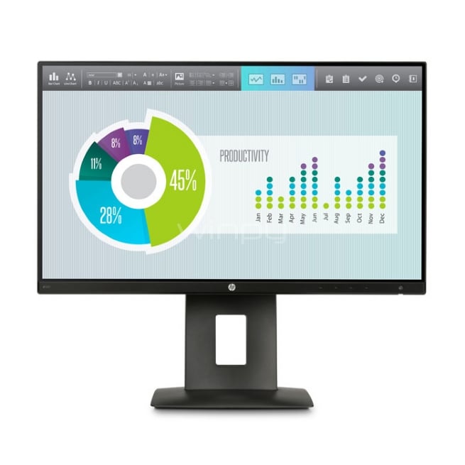 Monitor HP  Z22n pantalla IPS de 54,6 cm (21,5 pulgadas)