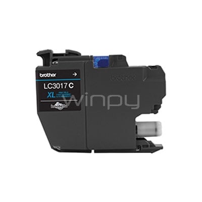 Cartucho de tinta cian Brother LC3017C