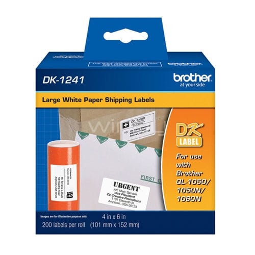 Etiquetas Grandes (101 mm x 152 mm) DK1241