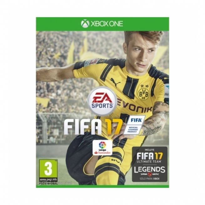 Bundle Consola Xbox One 500GB + Fifa 2017 Descargable