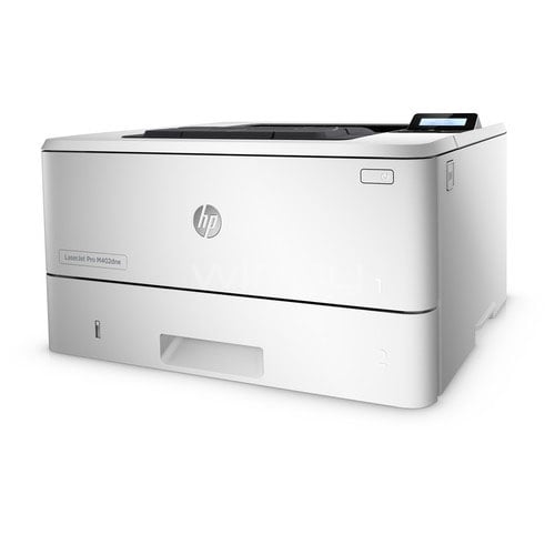 Impresora HP LaserJet Pro M402DNE (blanco/negro, hasta 38ppm, USB+LAN) -  Winpy.cl