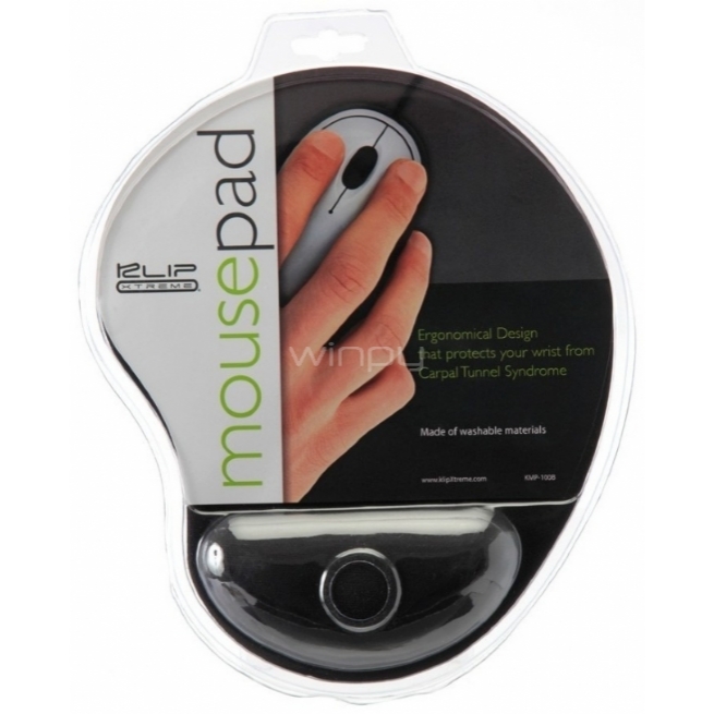 Mousepad ergonómico Klip Xtreme (KMP-100B)
