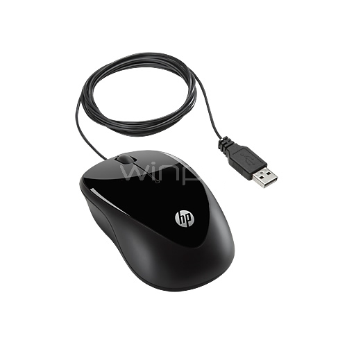Mouse HP X1000 (USB, Negro)