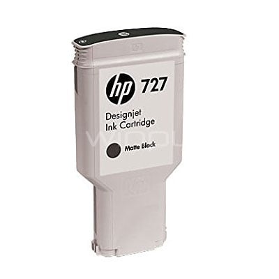 Cartucho de tinta HP 727 DesignJet negro mate de 300 ml (C1Q12A)
