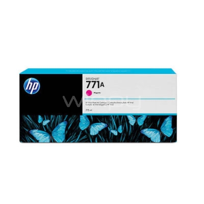 Cartucho de tinta DesignJet HP 771A de 775 ml magenta claro (B6Y17A)
