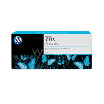 Cartucho de tinta DesignJet HP 771A de 775 ml gris (B6Y22A)