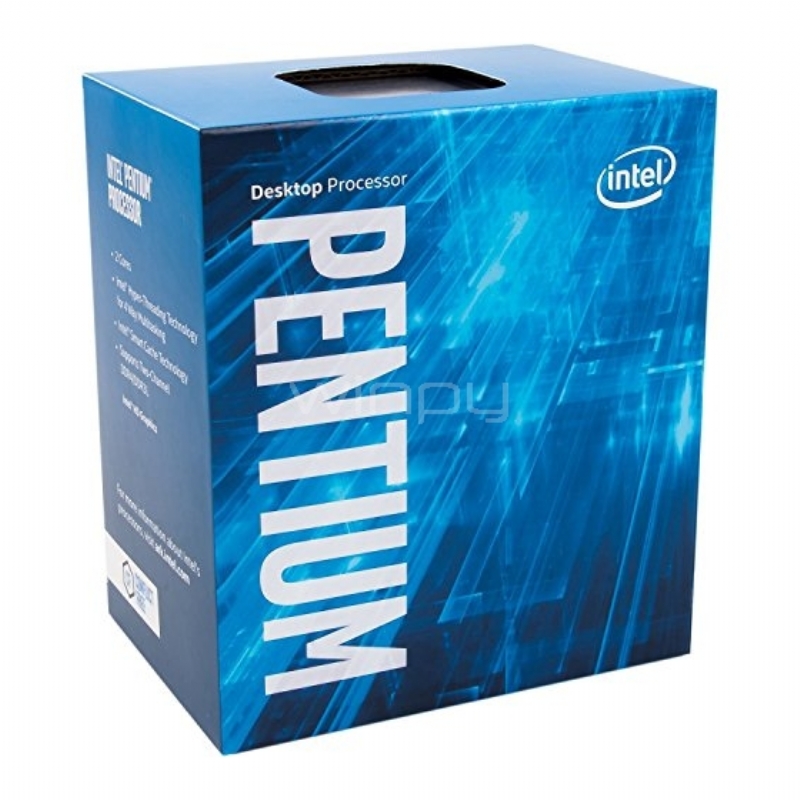 Procesador Intel Pentium G4620 - Kaby Lake  (DDR4-2133/2400, DDR3L-1333/1600, 3,7 GHz)