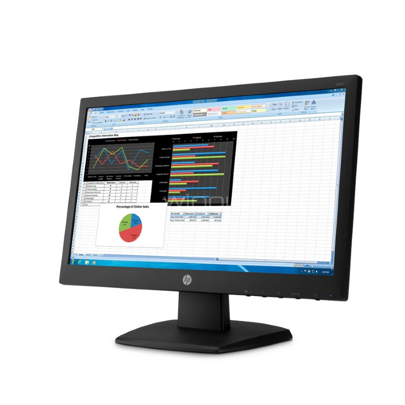 Monitor HP V223 de 21,5 (V5G70AA)