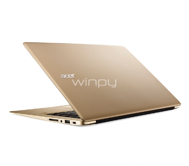 Ultrabook Acer Swift 3 SF314-51-303D - Reembalado (i3-7100U, 4GB, 256GB SSD, Pantalla 14, Gold)