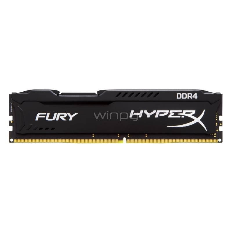 Memoria RAM HyperX FURY BLACK de 8 GB - HX424C15FB/8 - Winpy.cl