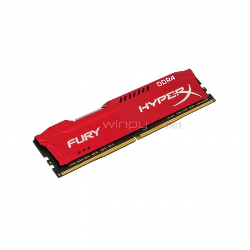 Memoria RAM HyperX FURY RED de 8 GB (2133 MHz, DDR4, CL14, DIMM)