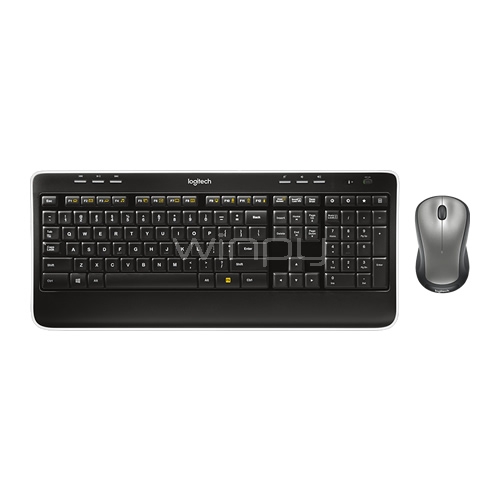 Kit Teclado + Mouse Wireless Logitech MK520 (920-006229)