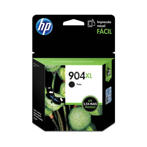 Cartucho de tinta negra originales de Alto Rendimiento HP 904XL (T6M16AL)