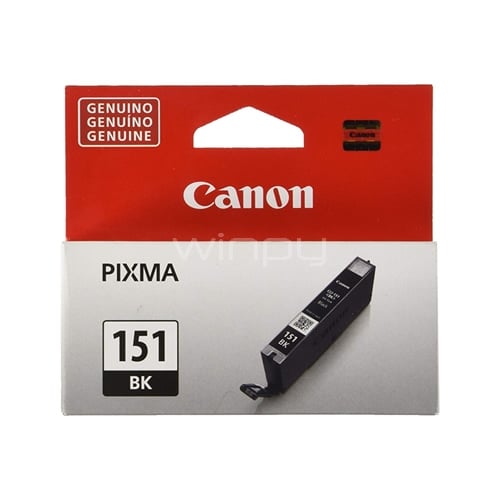 Tanque de tinta CLI-151BK negro 11ml aprox