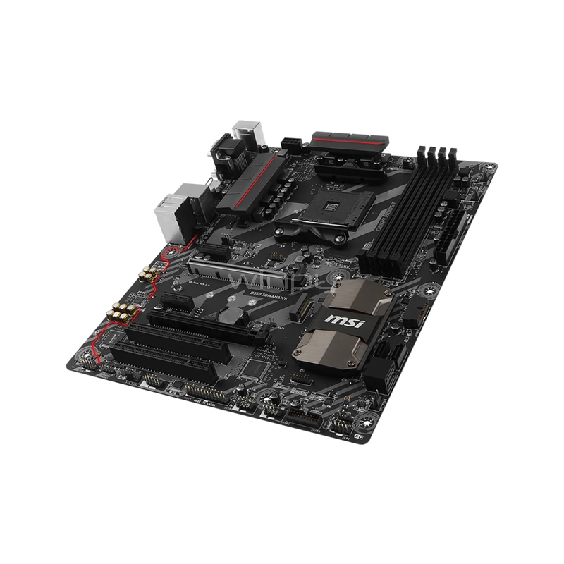 Placa Madre MSI B350 TOMAHAWK (AM4, DDR4-3200, ATX)