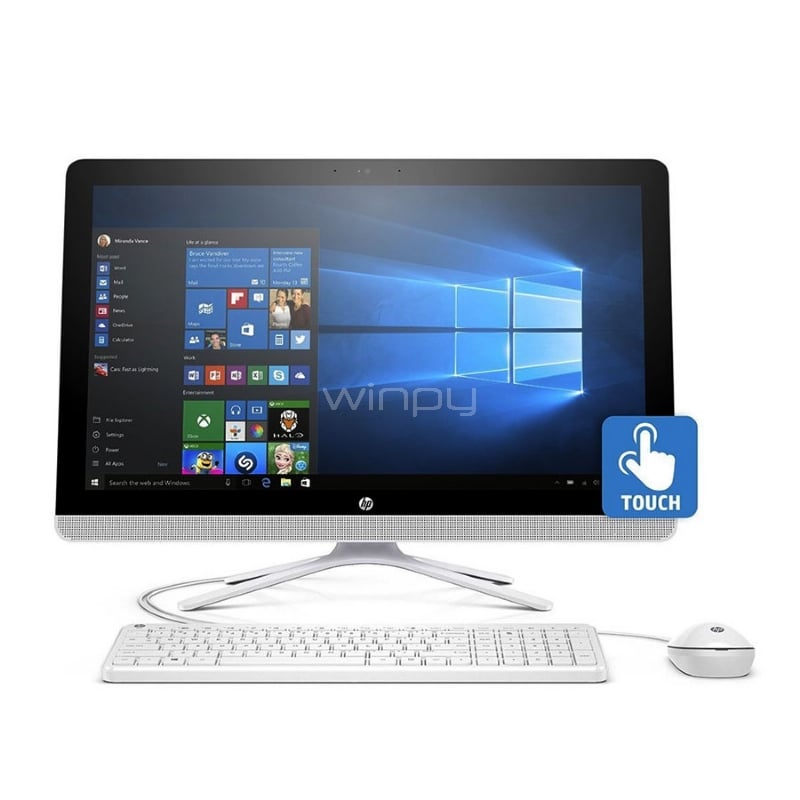 All in One HP 24-g015LA, 23,8 - Pantalla táctil LED IPS FHD