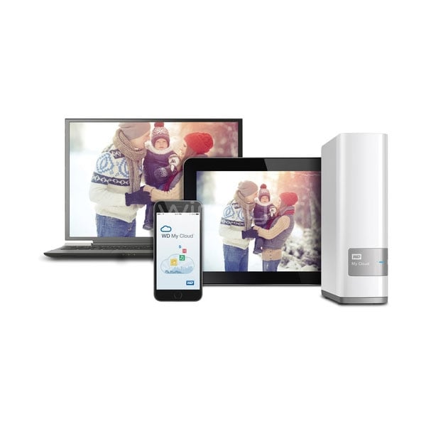 NAS My Cloud 6-Tera de Western Digital WDBCTL0060HWT-NESN