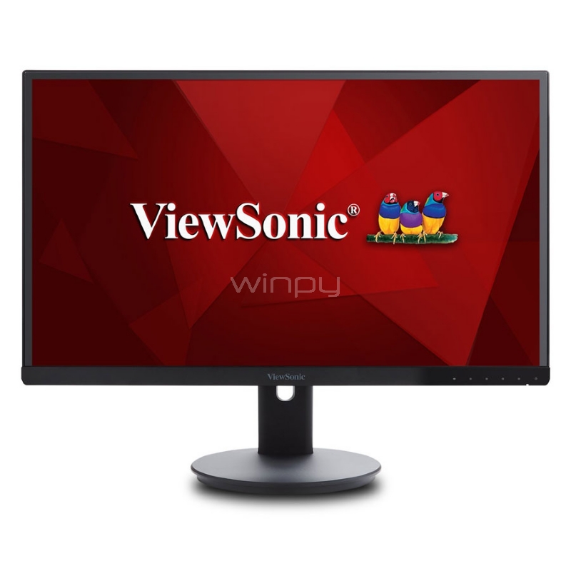 Monitor ViewSonic VG2453 de 24 pulgadas (IPS, FullHD, DP+HDMI+VGA, Vesa, Pivot)