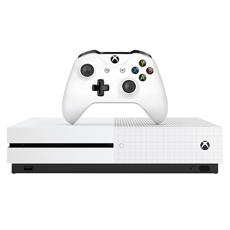 Bundle Consola Xbox One S Blanca 500GB + MineCraft + 12 meses Xbox Live