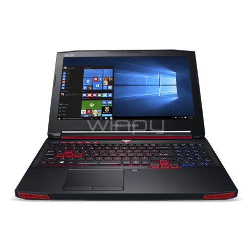 Notebook Gamer Acer Predator 15 - G9-591-789F (Reembalado, i7-6700HQ, GTX970M, 16GB DDR4, 256SSD+1TB)