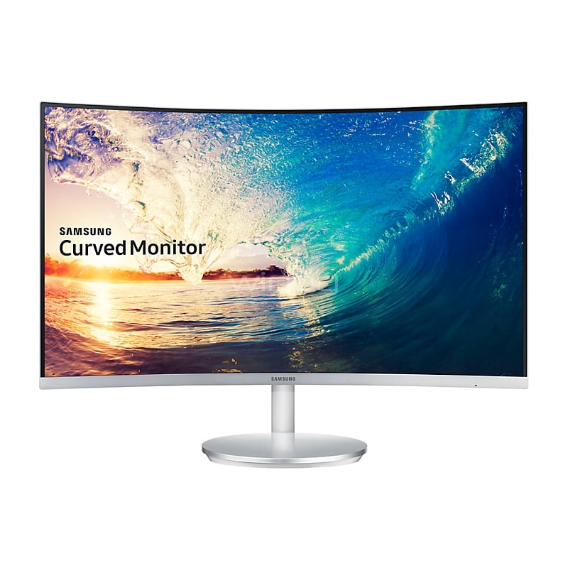 Monitor Curvo Samsung 27 pulgadas con Active Crystal Color (1800R , FullHD, 60Hz, 4ms, AMD FreeSync)