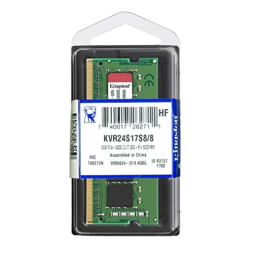 Kingston DDR4-2400 SO-DIMM 8GB×8枚 計64GB Memoria RAM Kingston ValueRAM 8GB (DDR4, 2400MHz, SODIMM