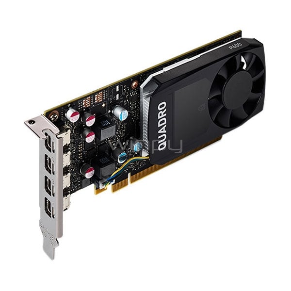 Tarjeta de video profesional PNY nVIDIA Quadro P600 (2GB GDDR5)