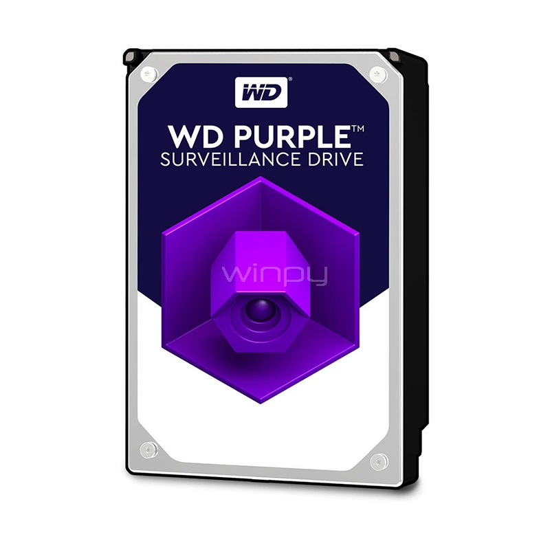 Disco duro Western Digital Purple de 4TB (Formato 3.5“, 5400rpm, SATA)