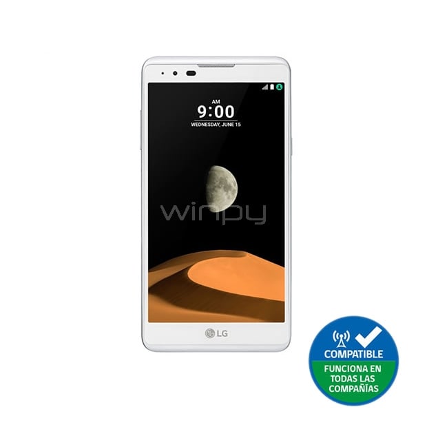 Smartphone LG X Max Titan (5,5 pulgadas, Quad-core, 1,5GB RAM, 16GB, White)