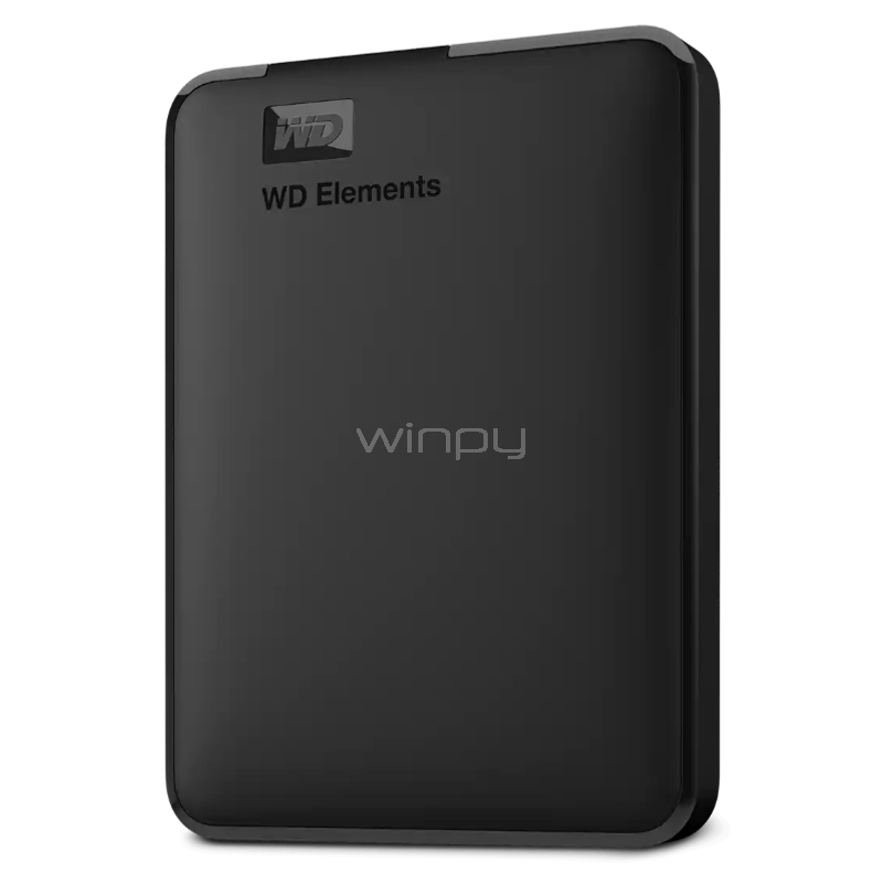 Disco duro portátil Western Digital Elements de 1TB (USB 3.0, Negro)