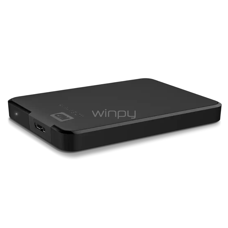 Disco duro portátil Western Digital Elements de 1TB (USB 3.0, Negro)